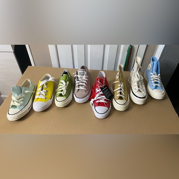 Converse Chuck 70 High Top Unisex Sneakers - Golden Wren - A08618C - Picture 11 of 12